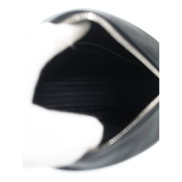 Prada Diagram Chain Shoulder Bag Black - Picture 3 of 9